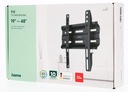 Hama Tv-muurbeugel, vast, 122 cm (48") tot 25 kg, wandafstand 2,3 cm