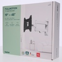 Hama Tv-muurbeugel, draaibaar, kantelbaar, uittrekbaar, 122 cm (48") tot 20 kg