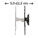 Hama Tv-muurbeugel, draaibaar, kantelbaar, 165 cm (65") tot 20 kg