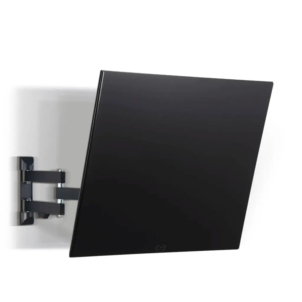 Hama Tv-muurbeugel FULLMOTION, 1 ster, 400x400, 165cm (65"), 2 armen, zwart