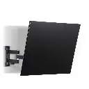 Hama Tv-muurbeugel FULLMOTION, 1 ster, 400x400, 165cm (65"), 2 armen, zwart