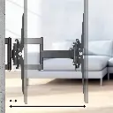 Hama Tv-muurbeugel, draaibaar, kantelbaar, uittrekbaar, 213 cm (84") tot 50 kg