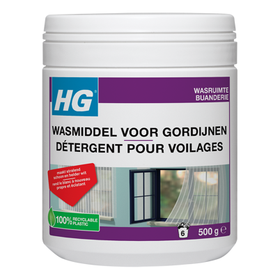 HG wasmiddel voor gordijnen