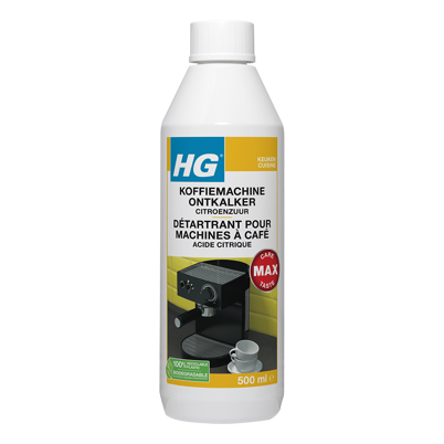 HG koffiemachine ontkalker citroenzuur