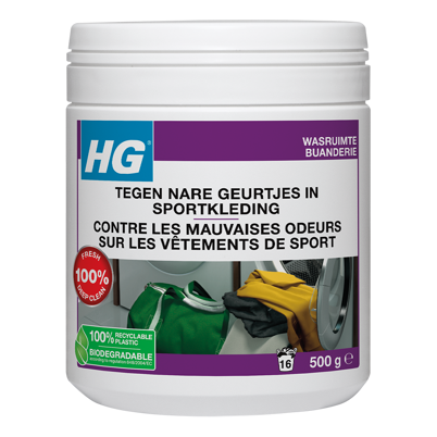 HG tegen nare geurtjes in sportkleding