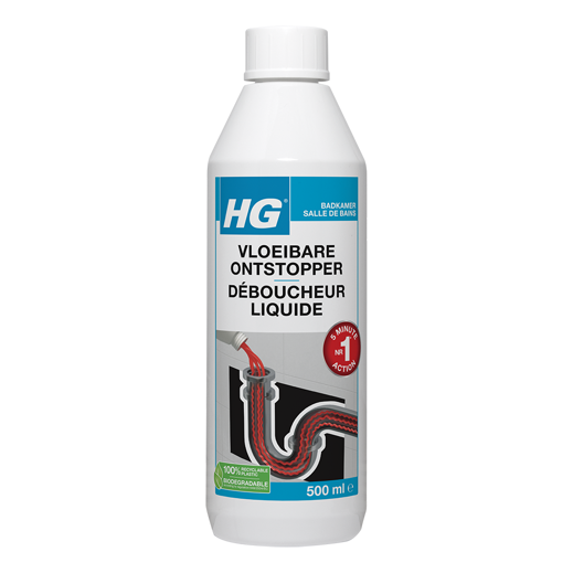 HG Vloeibare ontstopper 500 ml