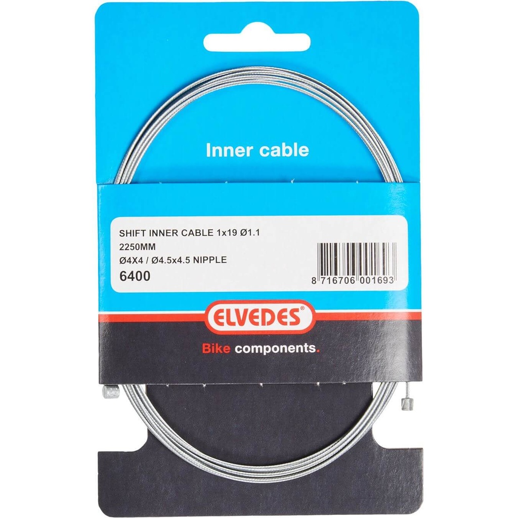 Elvedes versnellings binnenkabel 