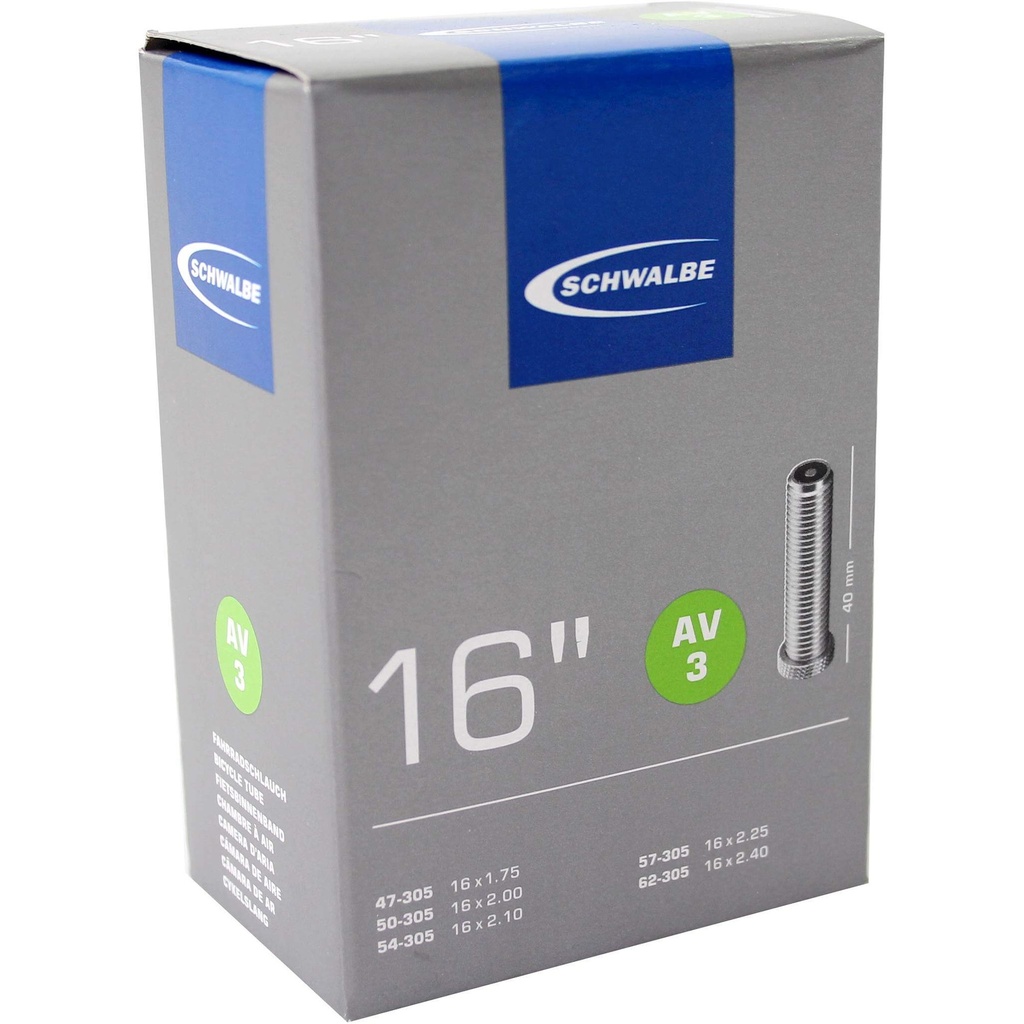 Schwalbe bnb AV3 16 x 1.75 - 2.40 av 40mm