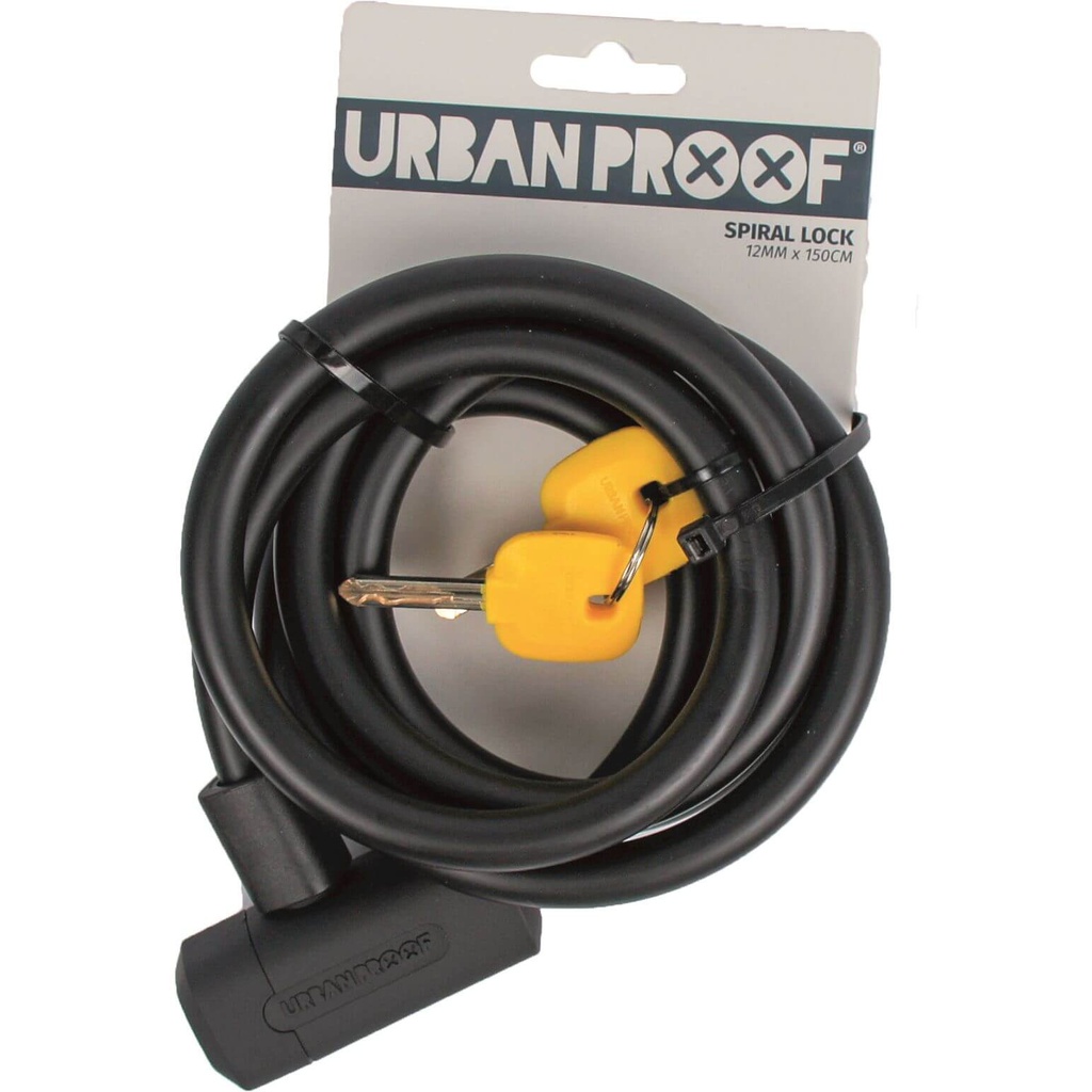 Urban Proof spiraal kabelslot 150 x 12