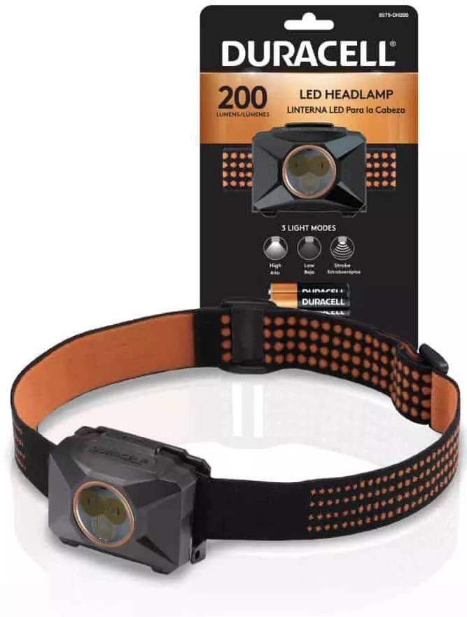 Duracell hoofdlamp