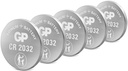 Knoopcel GP CR2032 (5 stuks)