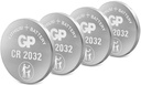 Knoopcel GP CR2032 (4 stuks)