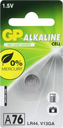 Knoopcel GP A76 / LR44