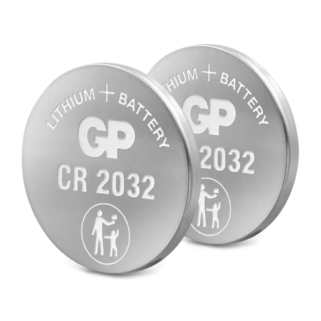 Knoopcel GP CR2032 (2 stuks)