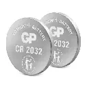 Knoopcel GP CR2032 (2 stuks)