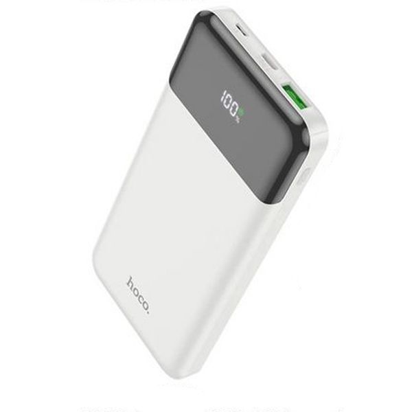 Hoco Powerbank 10.000 mAh QC 3.0 wit