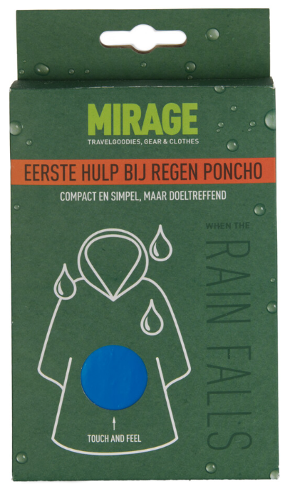 Mirage Wegwerp regenjas