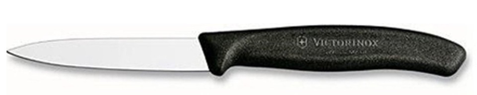 Groente-/schilmesje 1x, spits, 8cm, glad