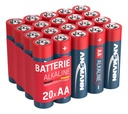 Batterijen 20 stuks AA Alkaline