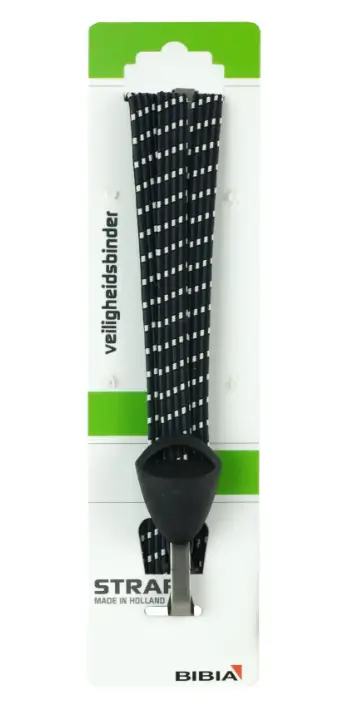 Snelbinder Haak 28'' zwart/wit/grijs