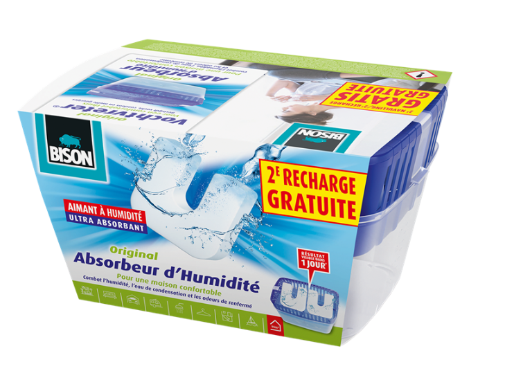 Bison vochtvreter incl. vulling 900GR