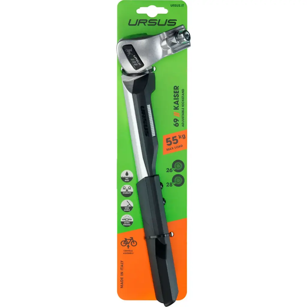 Verstelbaar standaard 26-28" zilver