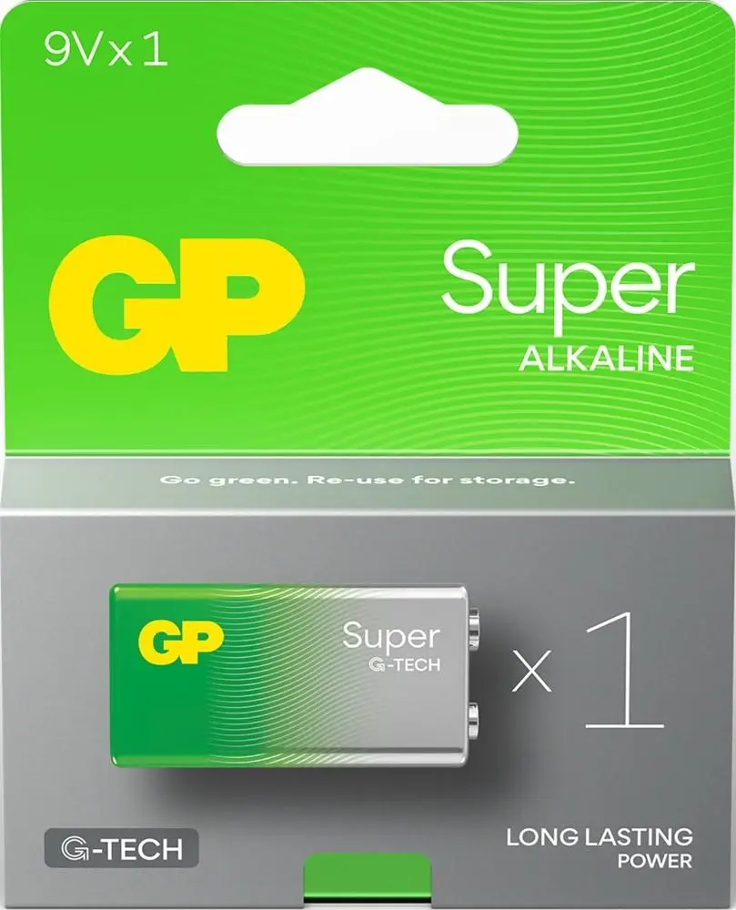 GP Super Alkaline 9 volt E