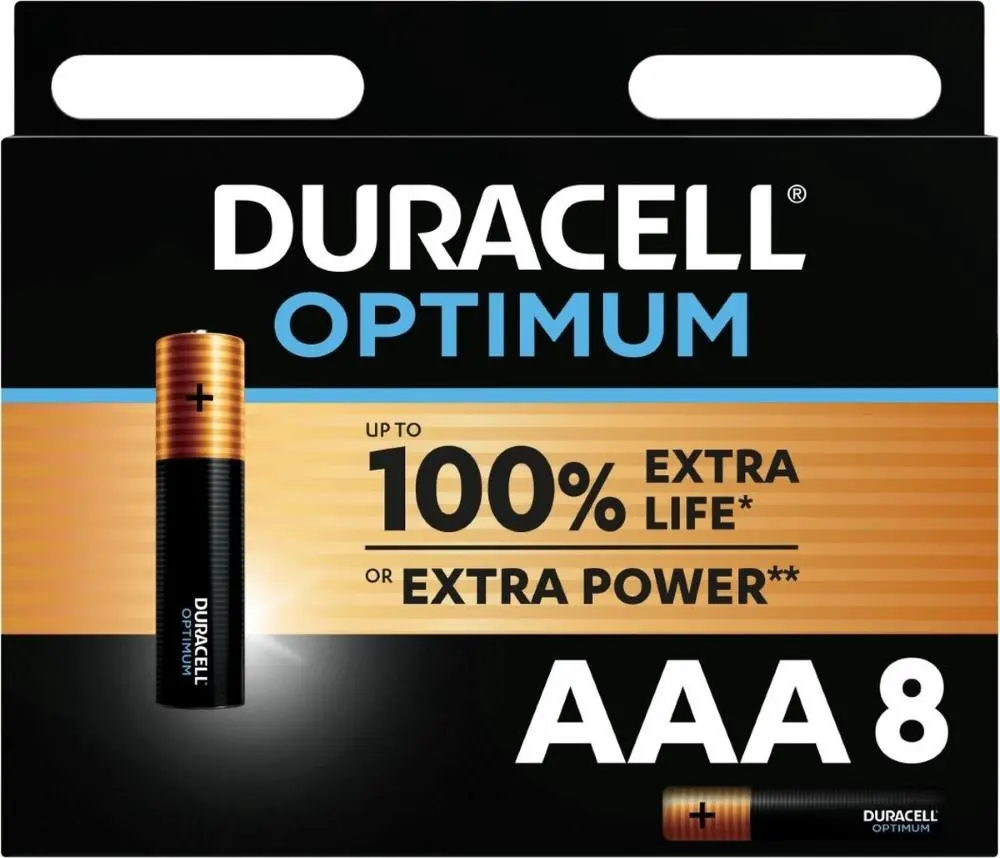 Duracell Optimum AAA 8st.