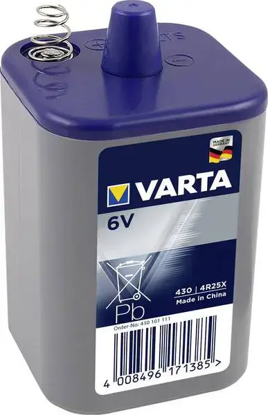 BATTERIJ 6-VOLT BLOK