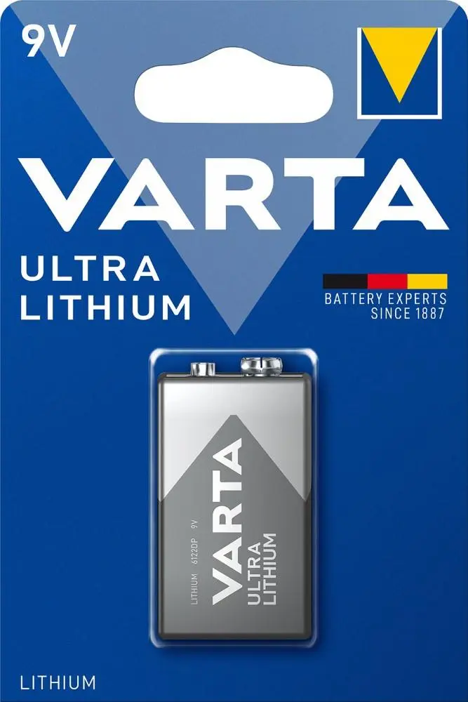 VARTA 9V LITHUM