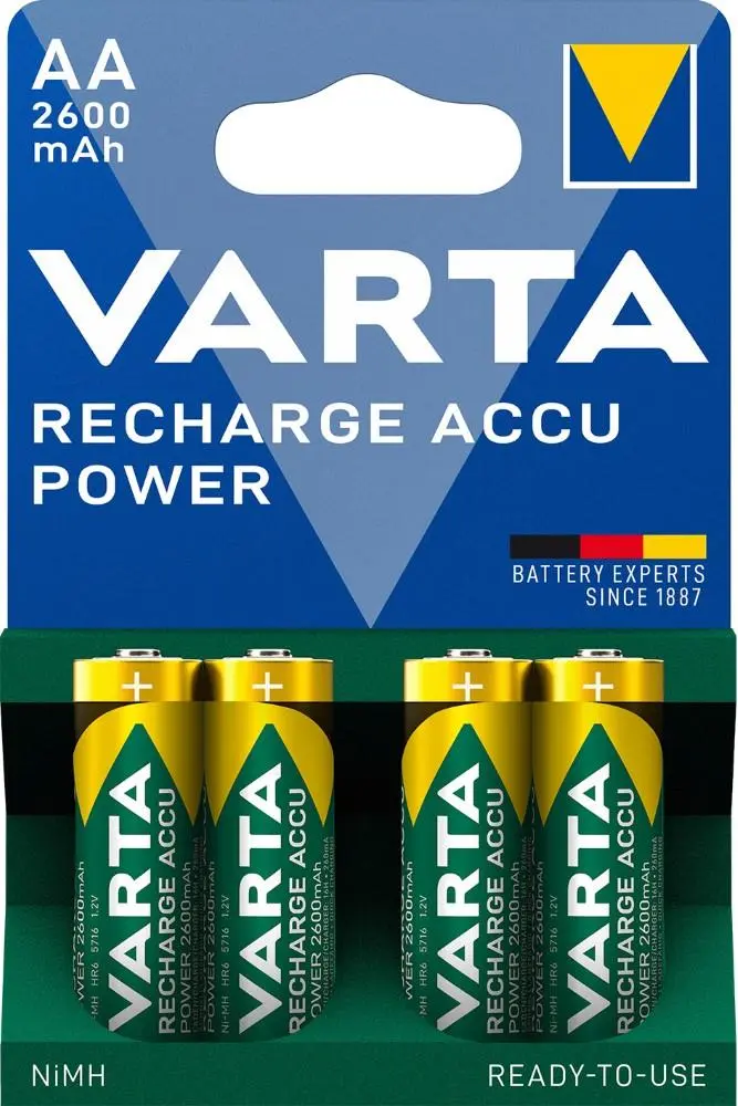 Varta AA 2600 Mah (4) Oplaadbaar