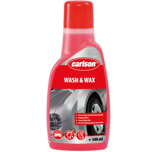 Autoshampoo & wax 500 ml