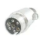 Stekker 7-polig metaal