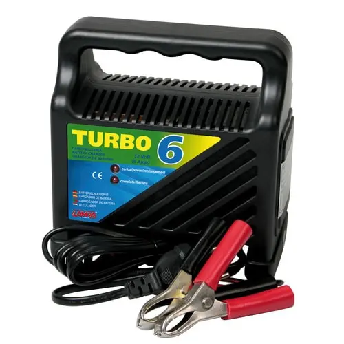 Acculader turbo 12V 6A