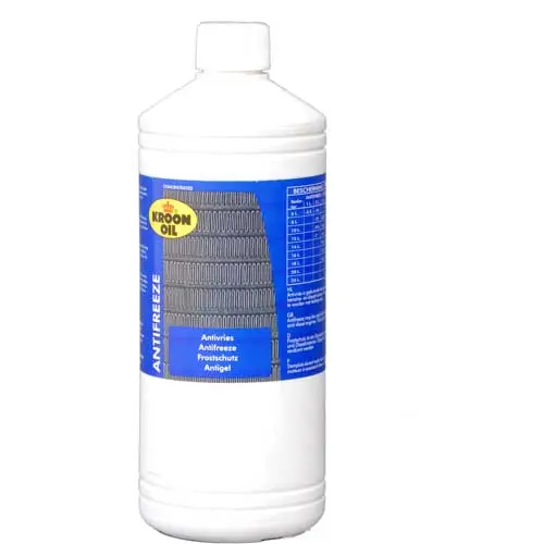 Koelvloeistof Blauw geconcentreerd