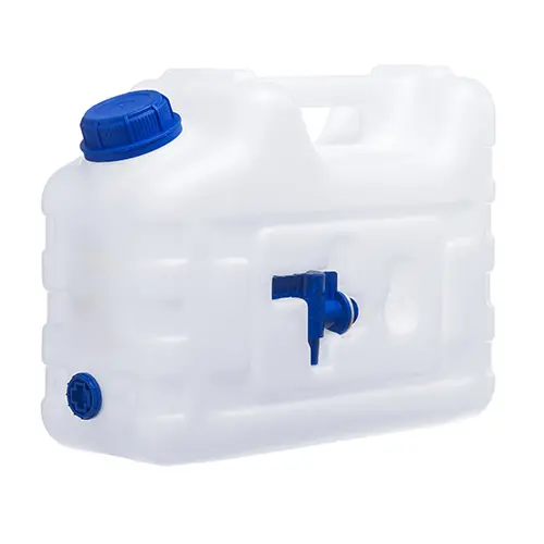 Water jerrycan 12L + kunststof tapkraan