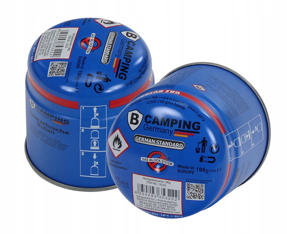 Gasvulling Camping (per stuk)