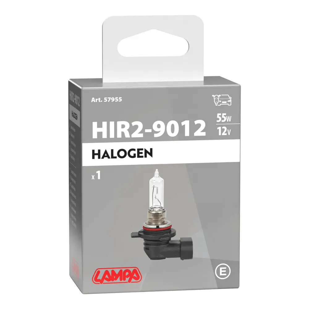 HIR2 9012 HALOGEN LAMP 12V 55W 12 VOLT