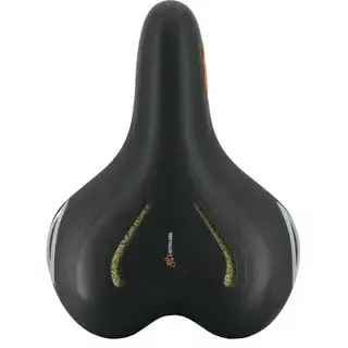Selle Royal zadel Lookin Moderate 60gr Stracciatella zwart
