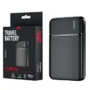 Powerbank 5.000mA zwart USB + USB-C