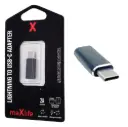 Lightning - USB-C adapter zwart