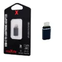 USB -C - Lightning adapter zwart