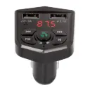USB autolader dubbel + FM transmitter Bluetooth