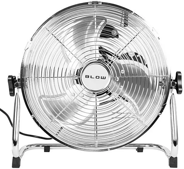Vloerventilator 30cm 70W Chroom