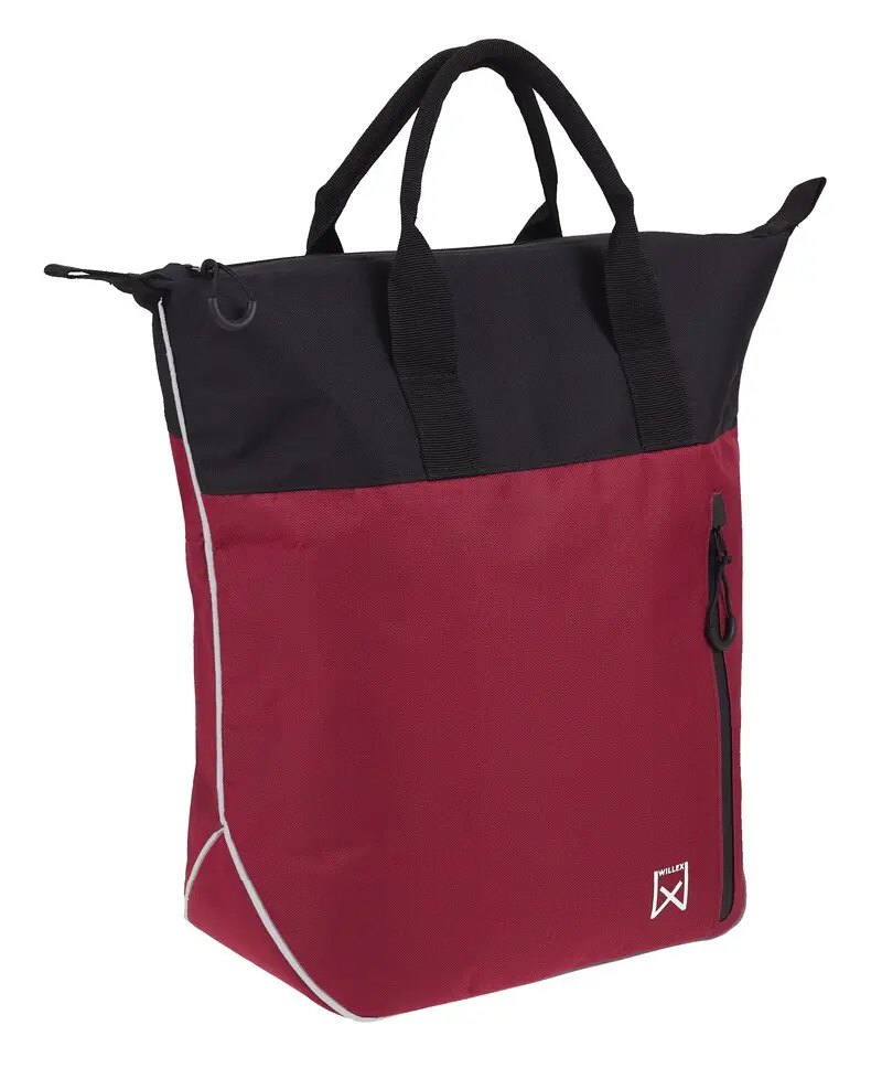 Willex Daily Shopper 21L Zwart/Rood