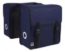Basic Dubbele Shopper 46L Blauw