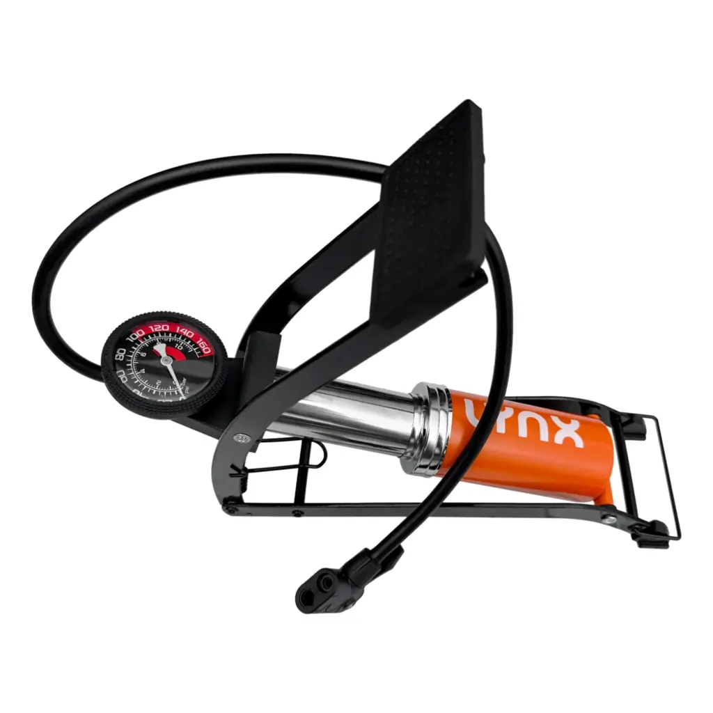 Lynx Power Step Voetpomp met Drukmeter voor Fiets & Auto