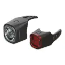 Lynx Nightjar USB Fietsverlichting Set 30 Lux – Oplaadbare LED Koplamp en Achterlicht