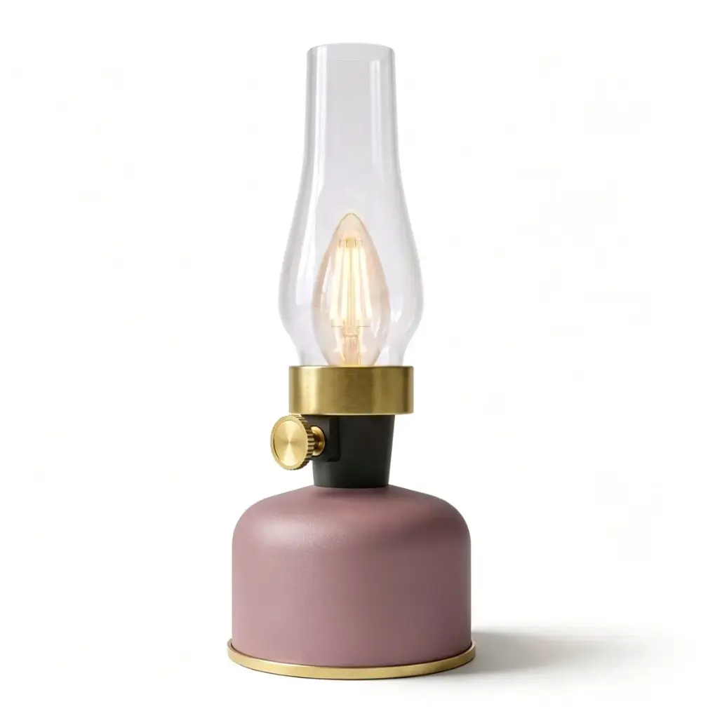 Calex Lavinio Earth Rose Tafellamp Oplaadbaar