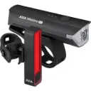 AXA Niteline 550 USB-C Fietsverlichting Set – Krachtige LED Koplamp en Achterlicht